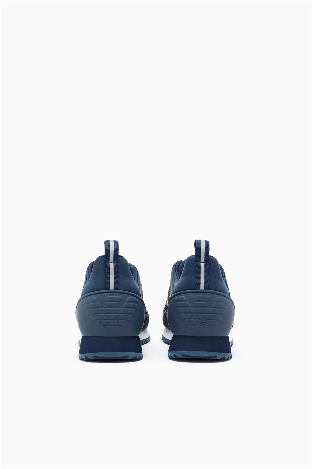 EA7 Black And White 10Th Anniversary Sneakers Lacivert