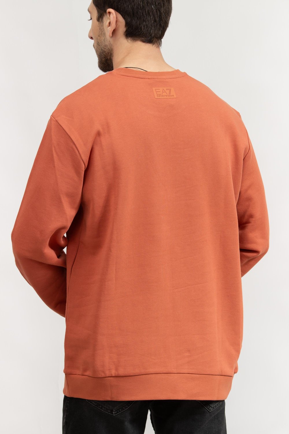 EA7 Erkek Bisiklet Yaka Sweatshirt Çok Renkli