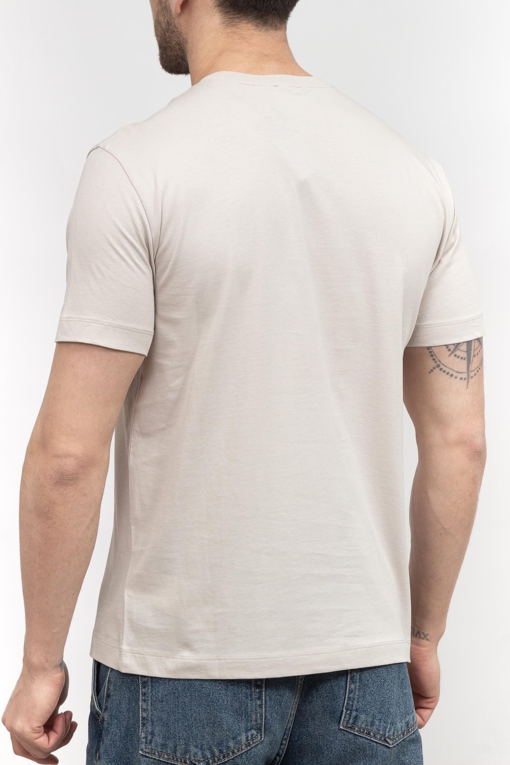 EA7 Erkek Bisiklet Yaka T-Shirt