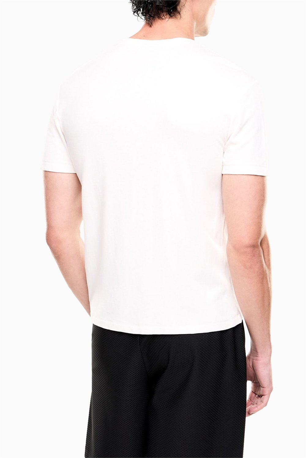 EA7 Erkek Bisiklet Yaka T-Shirt Çok Renkli