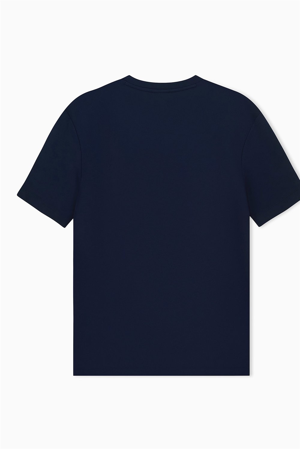 EA7 Erkek Bisiklet Yaka T-Shirt Mavi