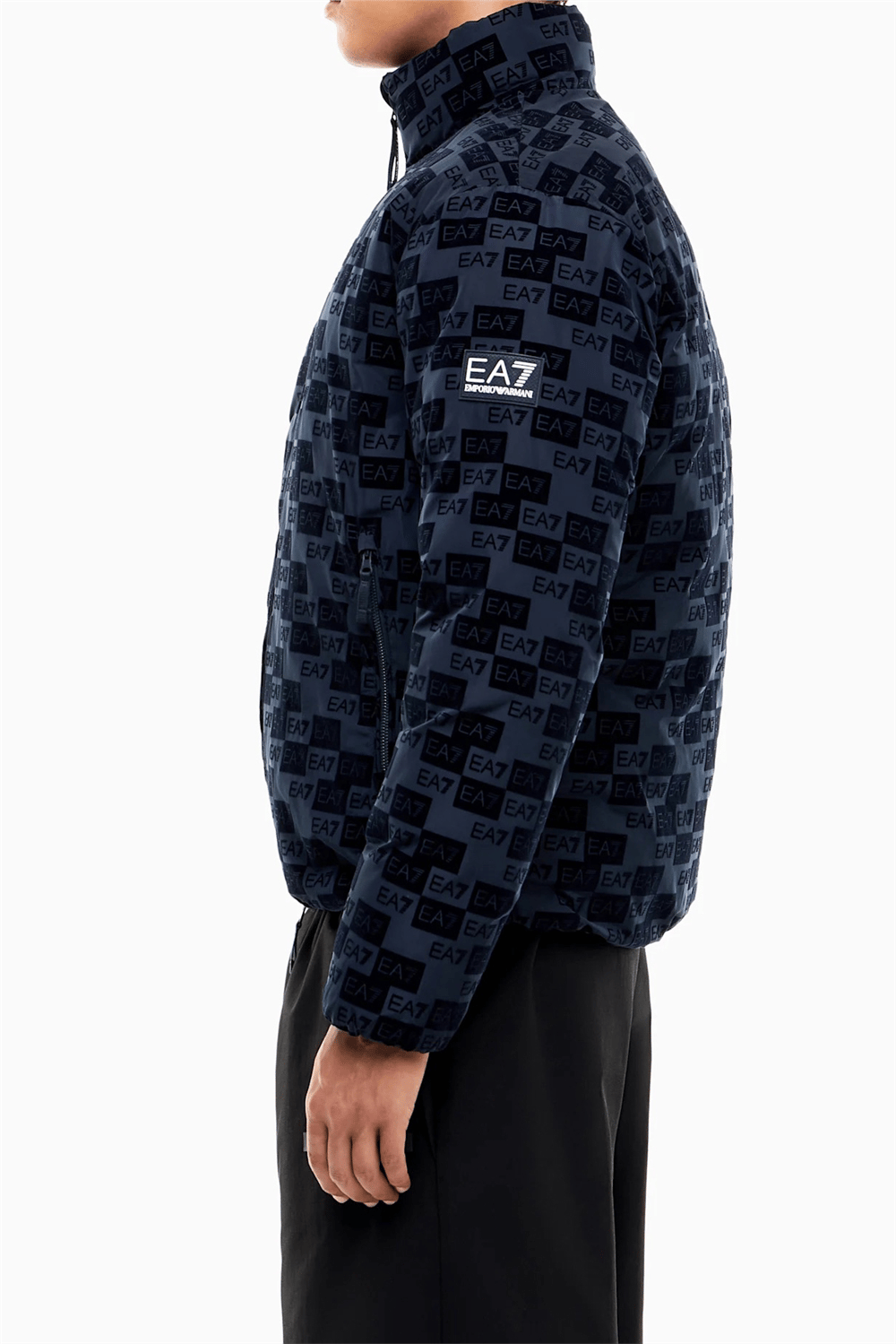 EA7 Erkek Bomber Mont Mavi
