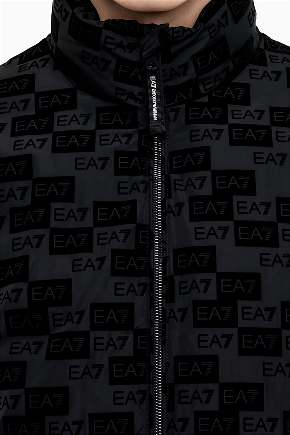 EA7 Erkek Bomber Mont Siyah