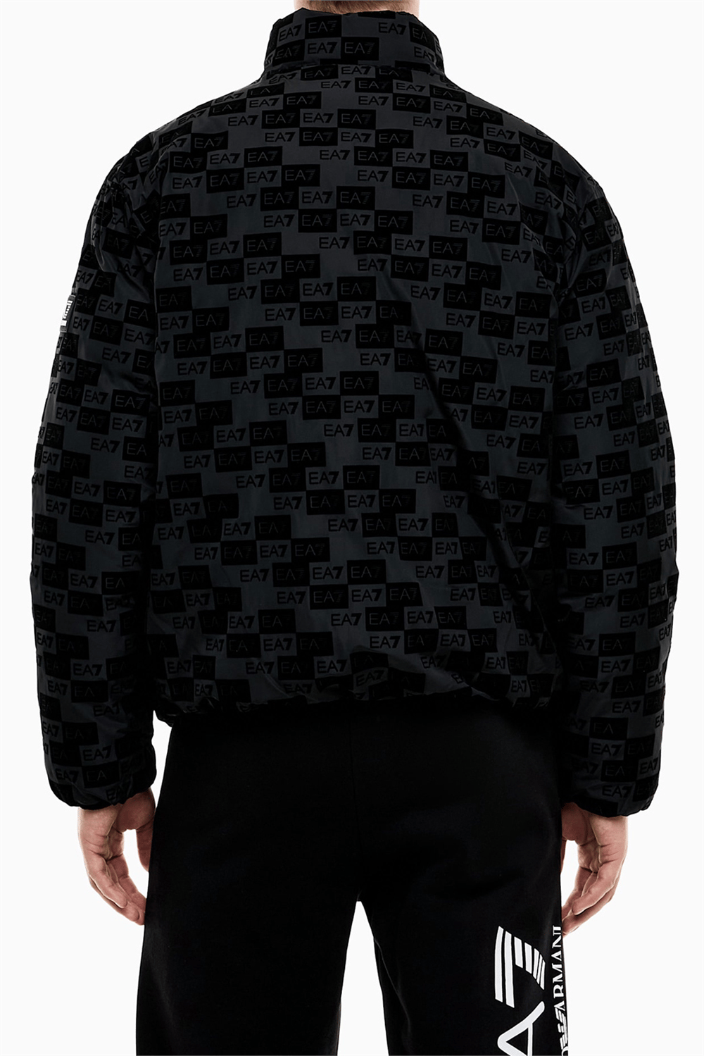 EA7 Erkek Bomber Mont Siyah