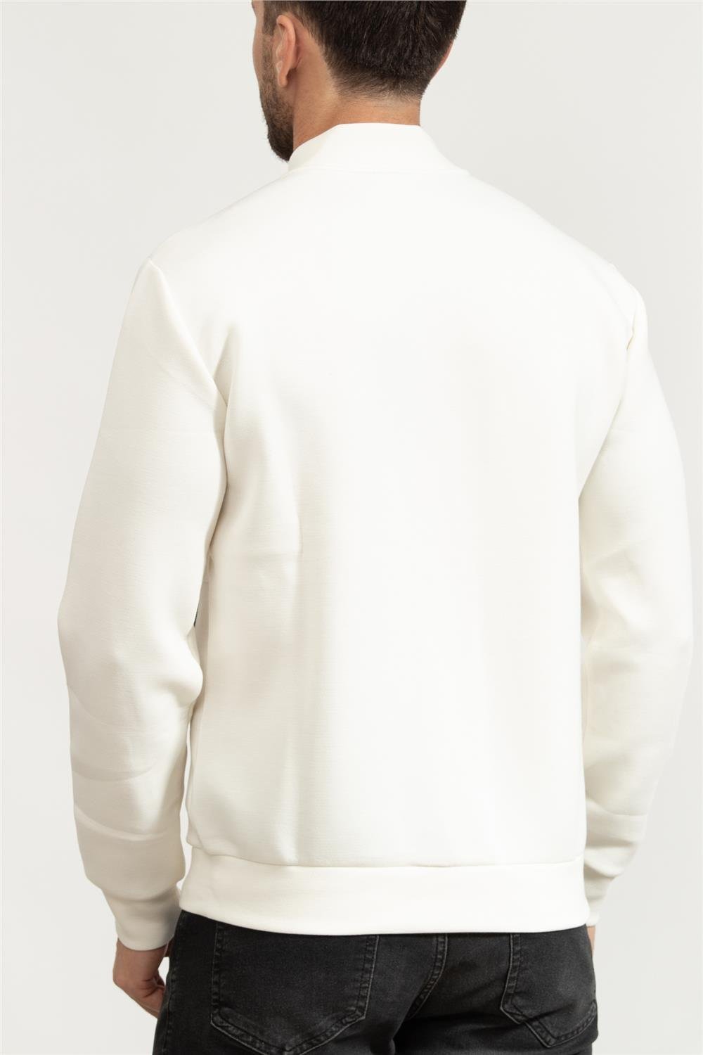 EA7 Erkek Fermuarlı Sweatshirt