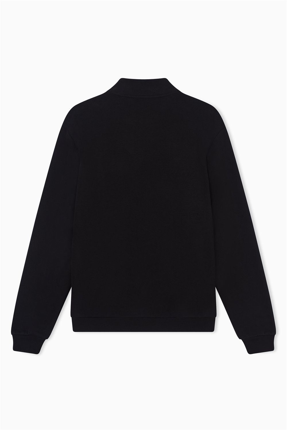 EA7 Erkek Fermuarlı Sweatshirt Siyah
