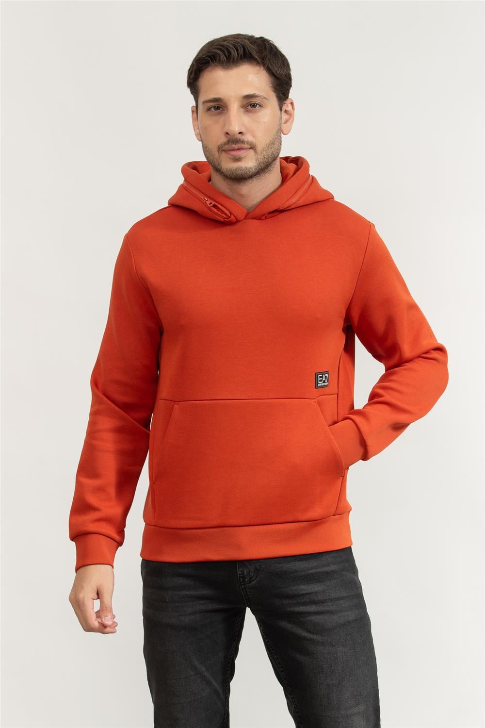 EA7 Erkek Kapüşonlu Sweatshirt