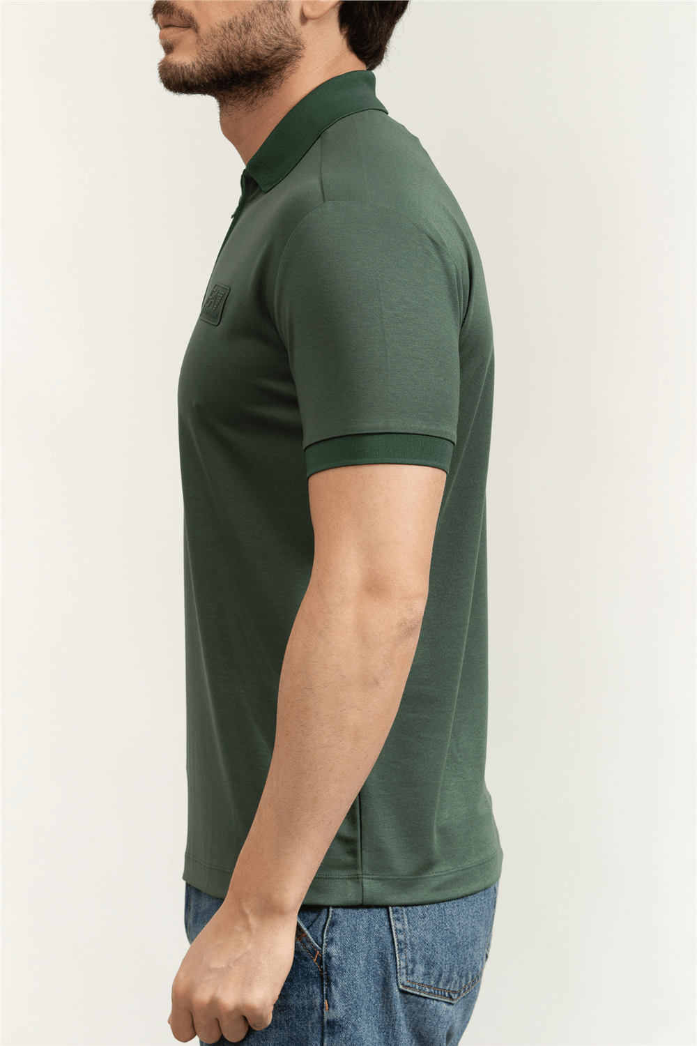 EA7 Erkek Polo Yaka T-Shirt Çok Renkli