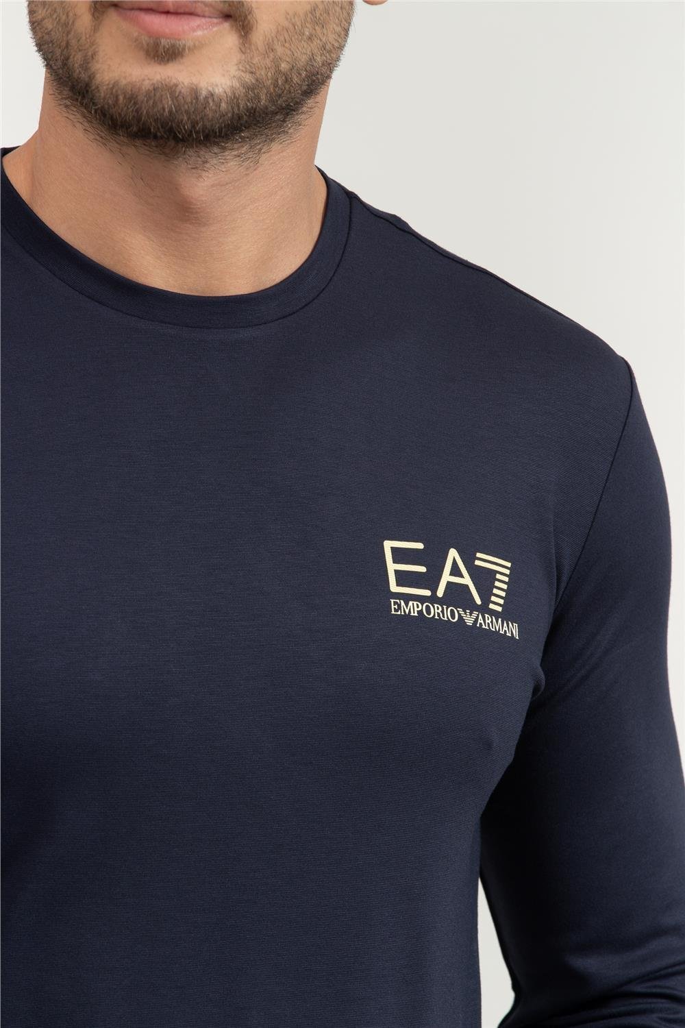 EA7 Erkek Uzun Kollu T-Shirt