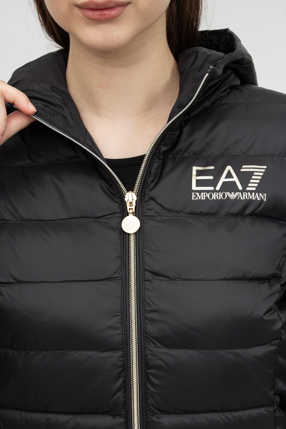 EA7 Kadın Mont Siyah