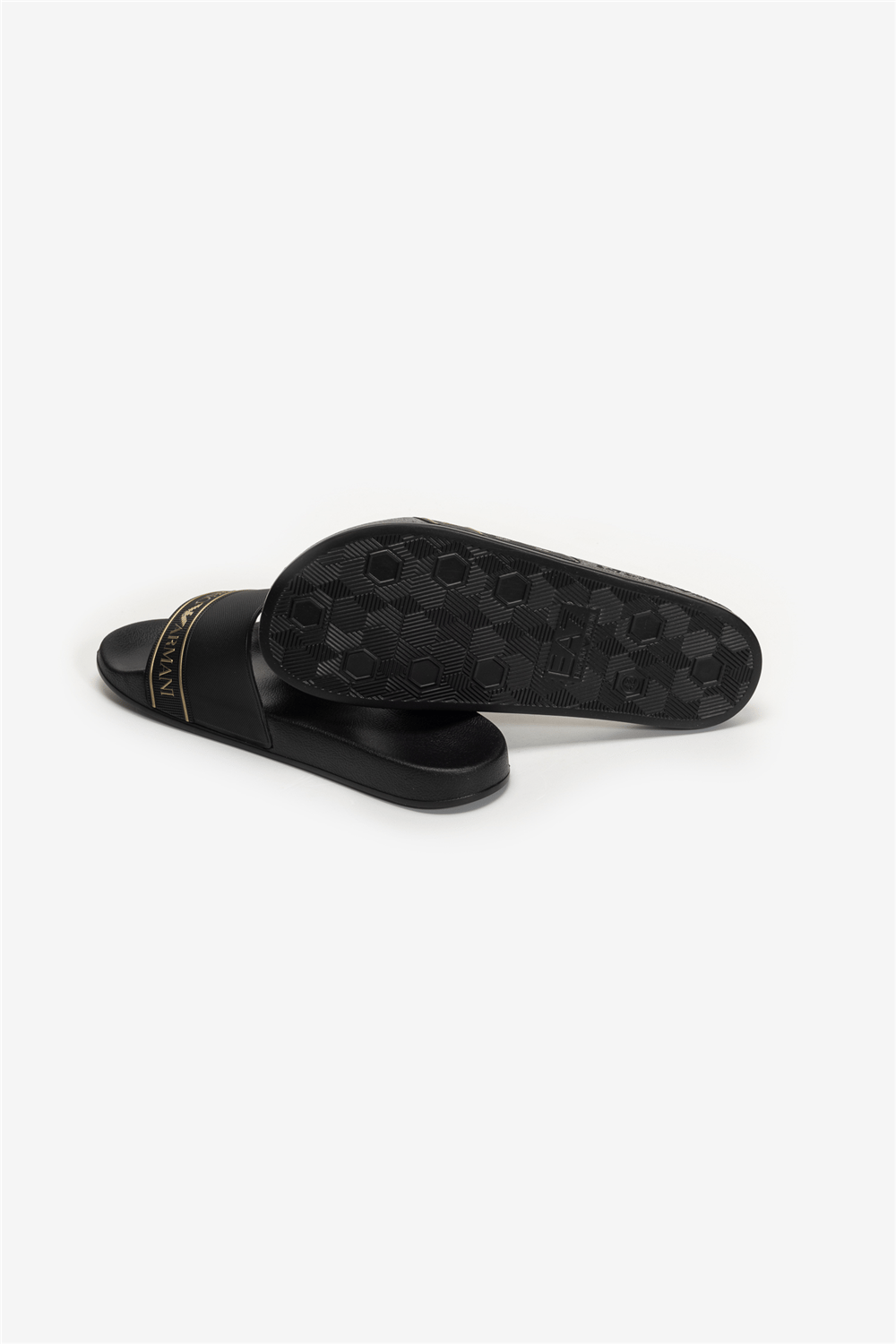 EA7 Unisex Terlik Siyah