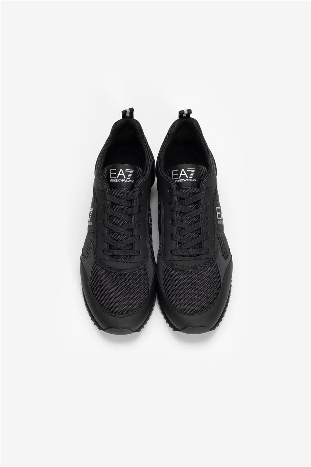 EA7 Black And White 10Th Anniversary Sneakers