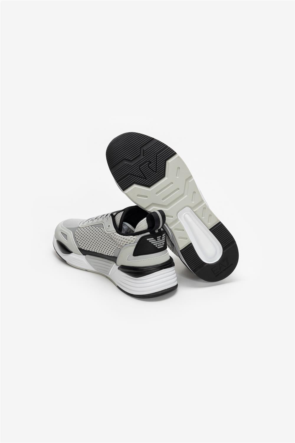 EA7 Black And White 10Th Anniversary Sneakers
