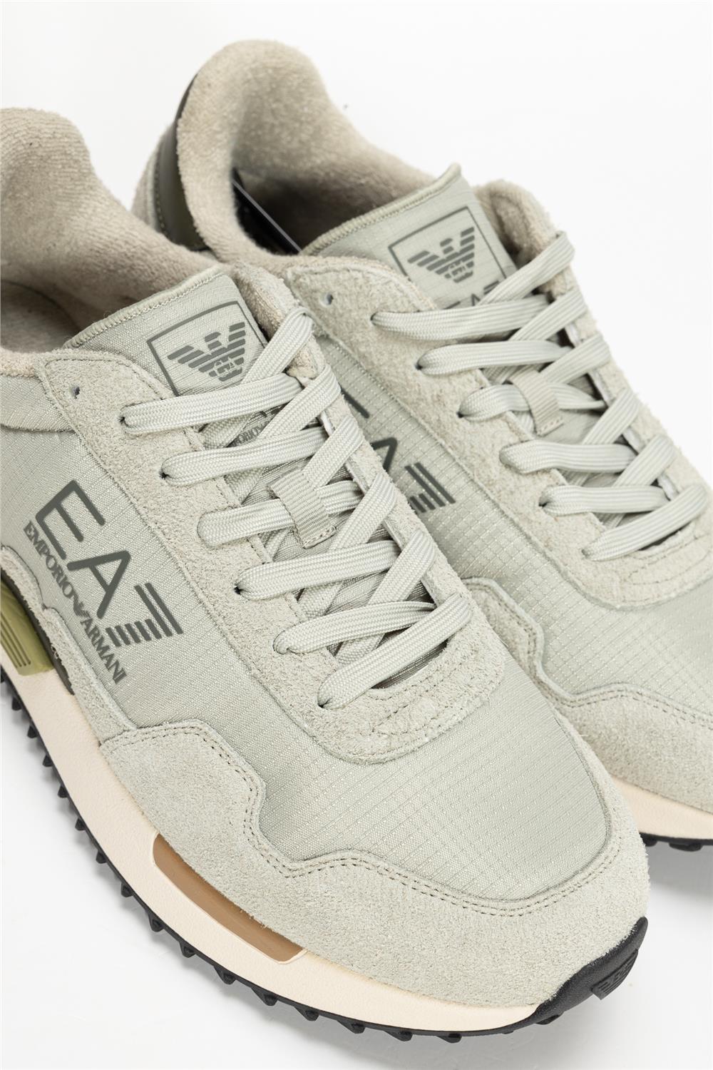 EA7 Black And White 10Th Anniversary Sneakers Çok Renkli