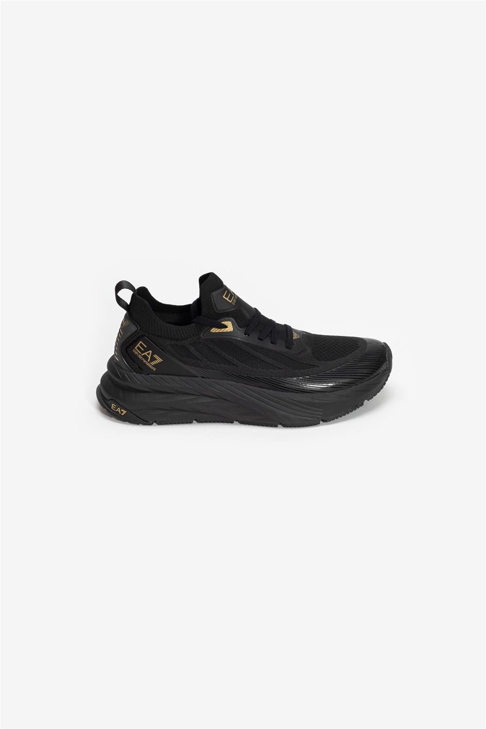 EA7 Black And White 10Th Anniversary Sneakers