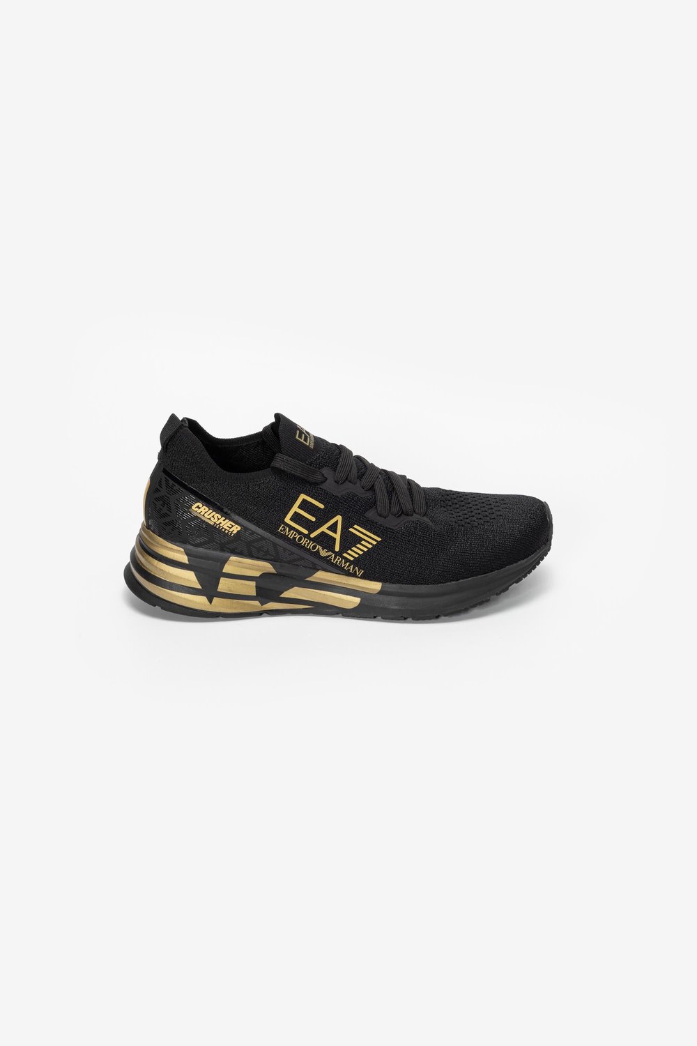 EA7 Black And White 10Th Anniversary Sneakers