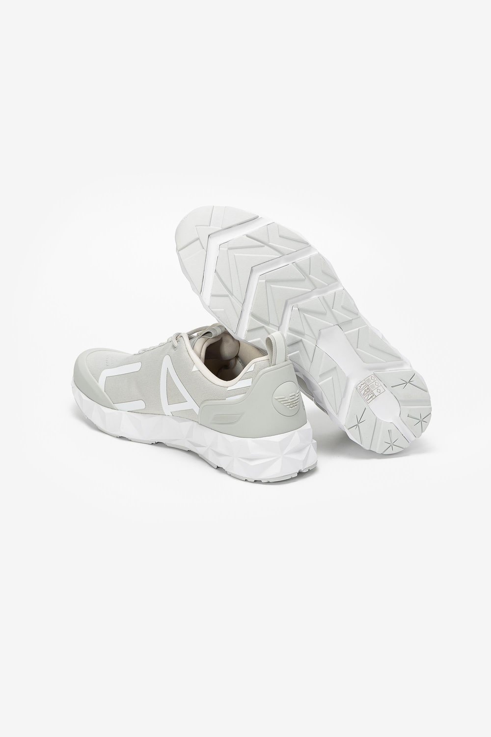 EA7 Black And White 10Th Anniversary Sneakers