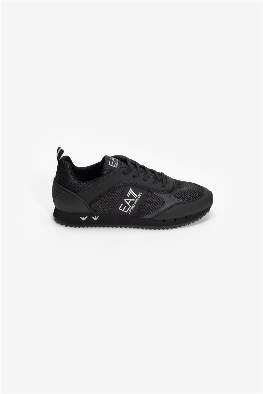 EA7 Black And White 10Th Anniversary Sneakers