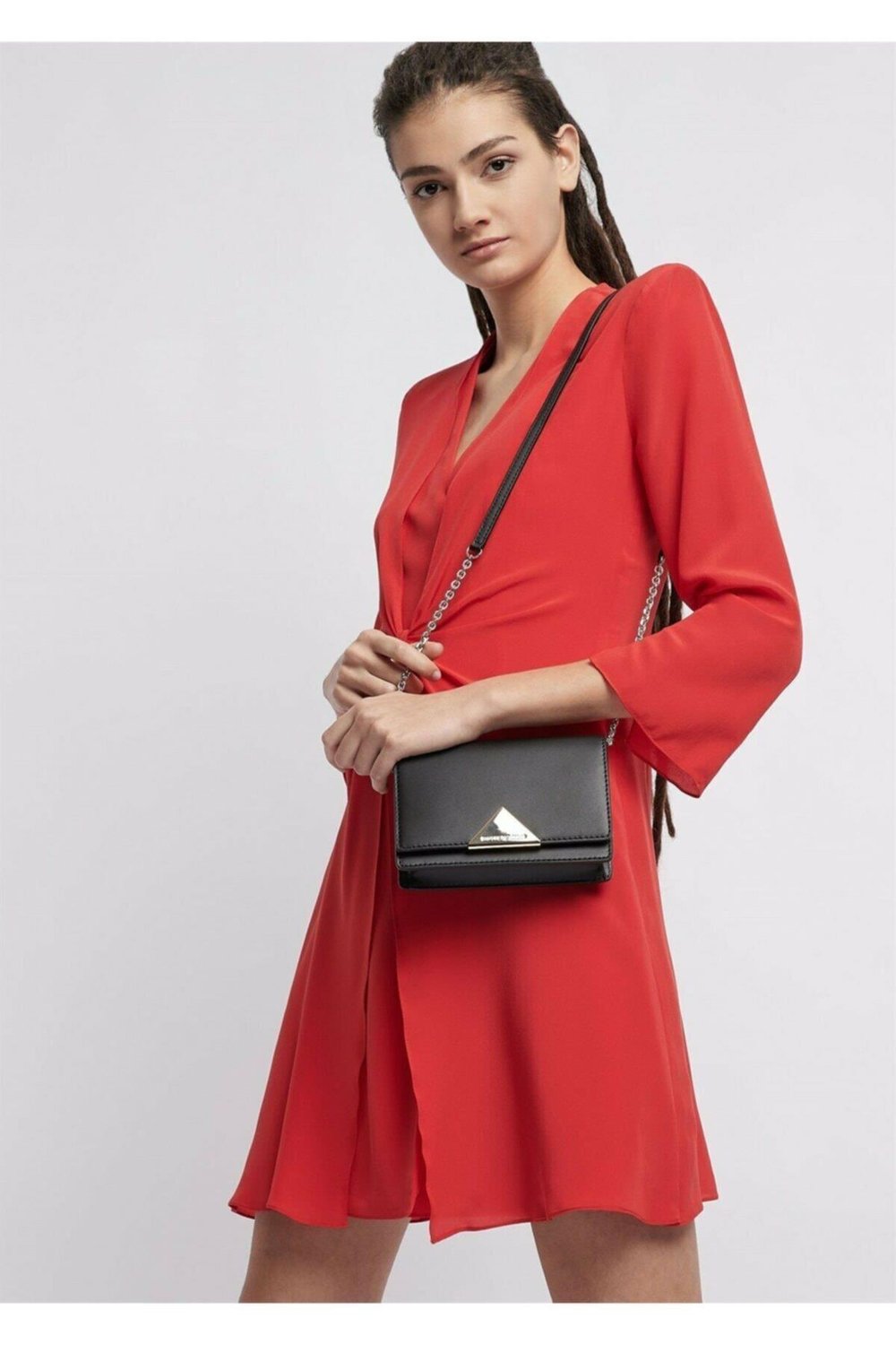 Emporio Armani Elbise Kırmızı