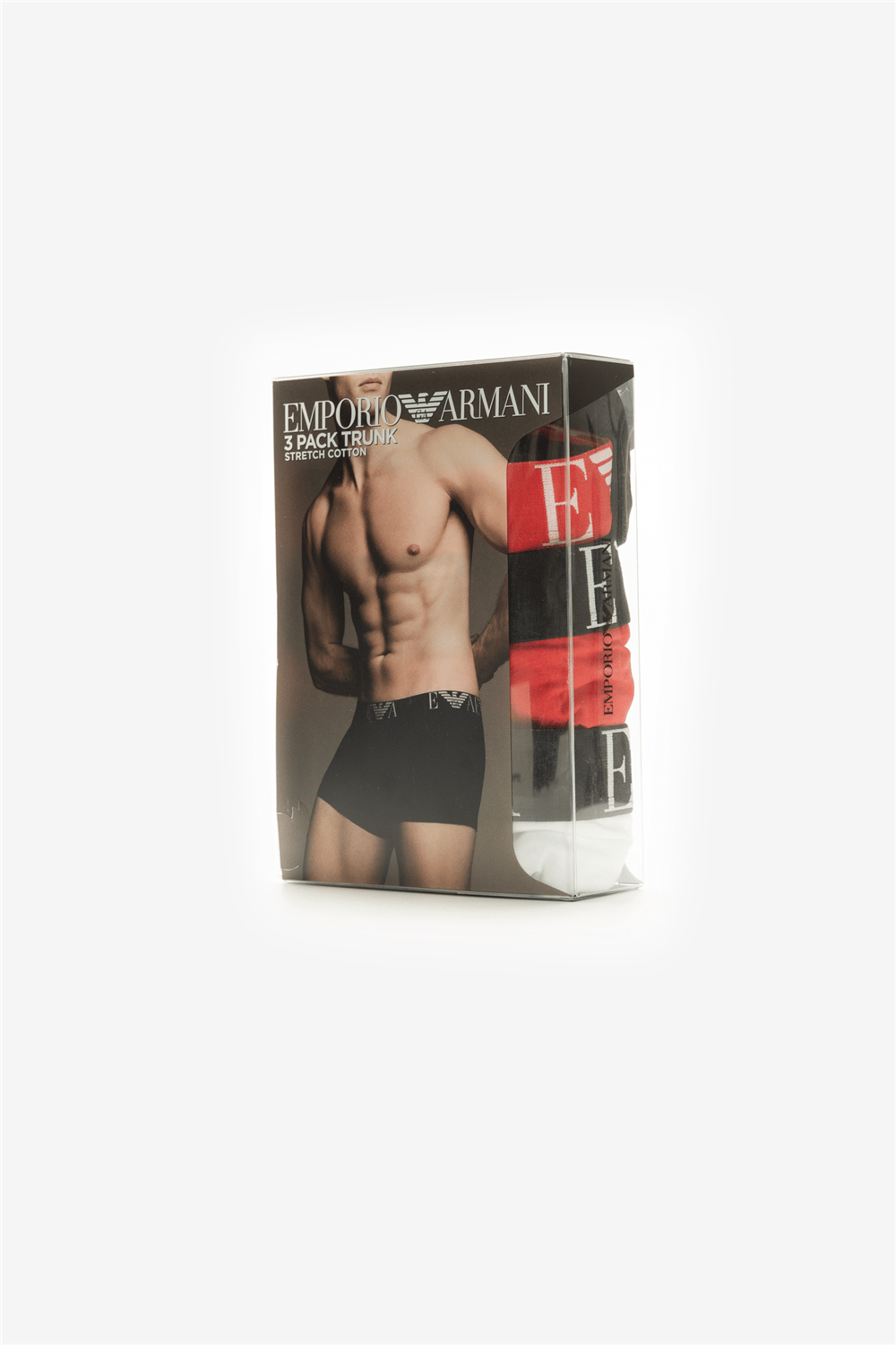 Emporio Armani Erkek 3lü Boxer Siyah