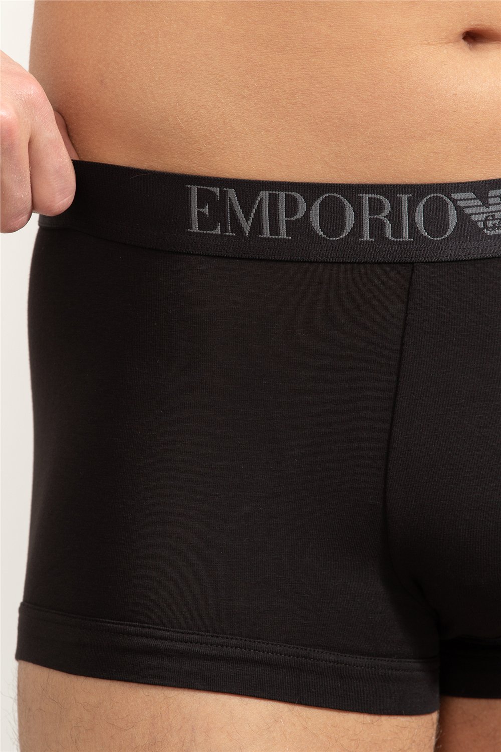 Emporio Armani Erkek 3lü Boxer Siyah