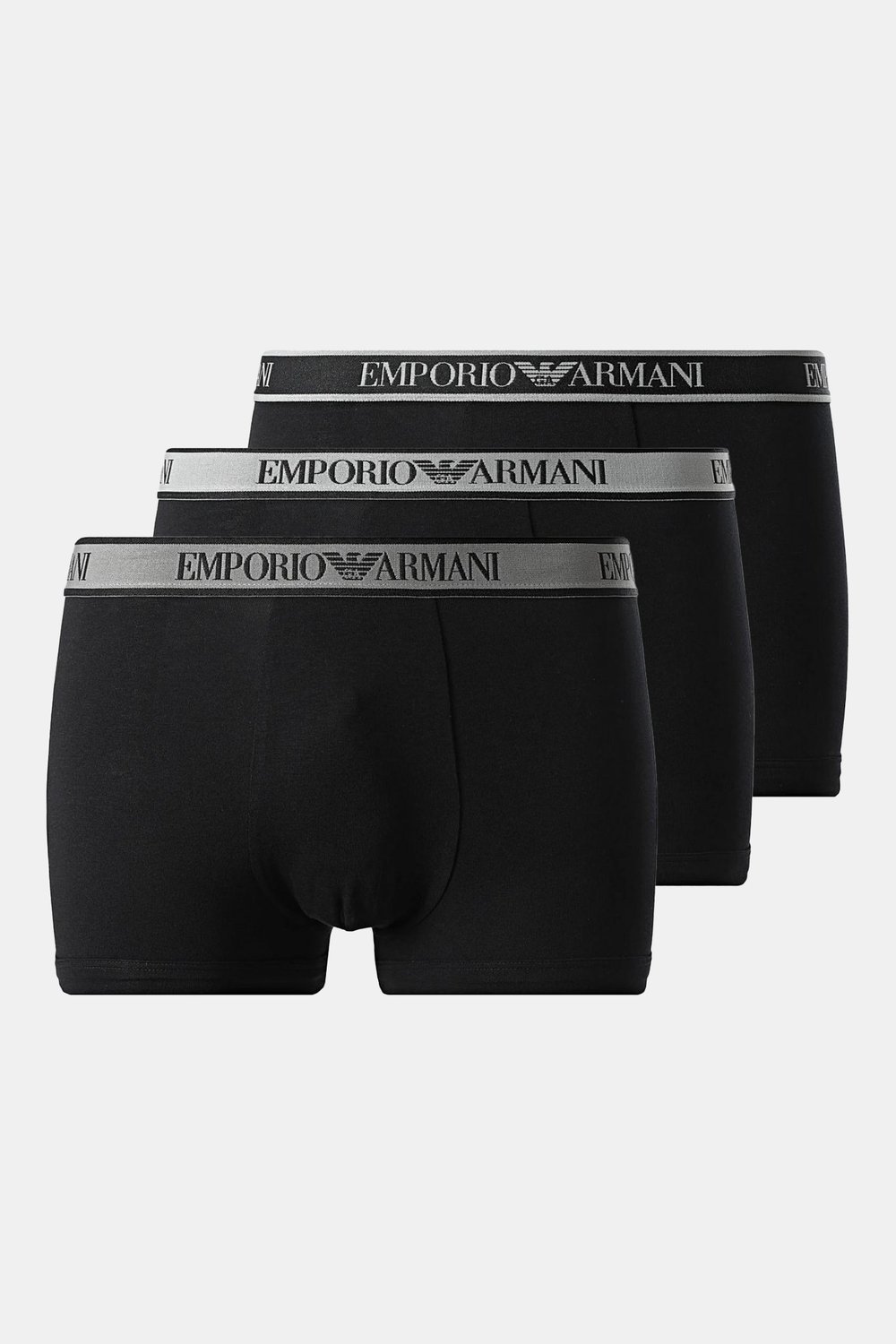 Emporio Armani Erkek 3lü Boxer Siyah