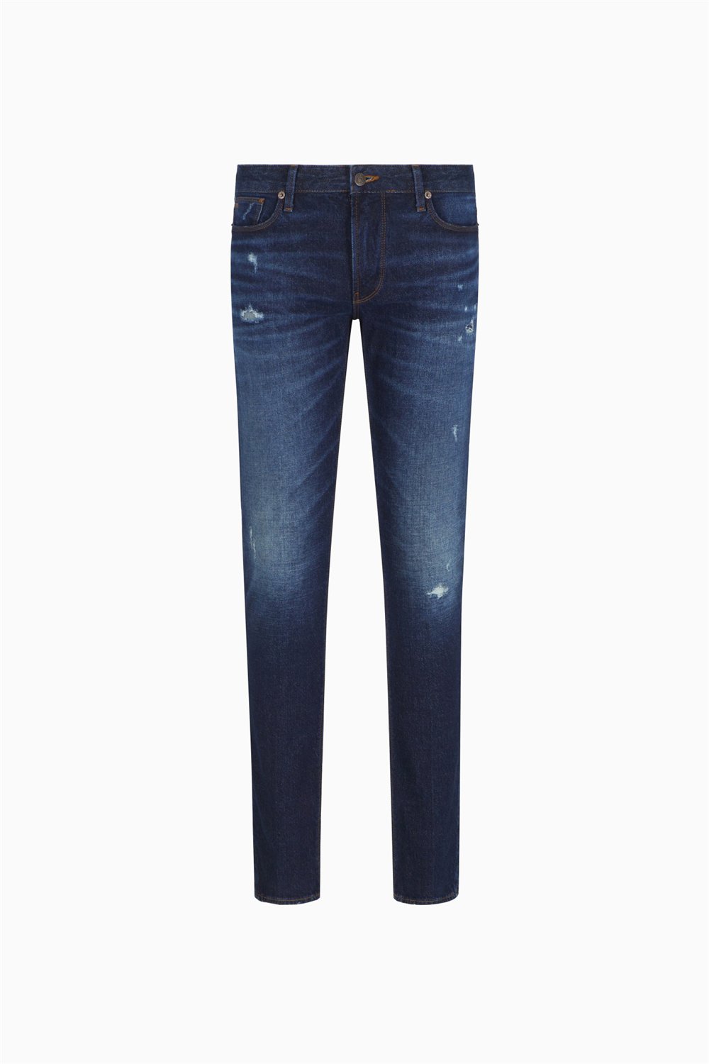 Emporio Armani Erkek 5 Cepli Pantolon İndigo Mavi