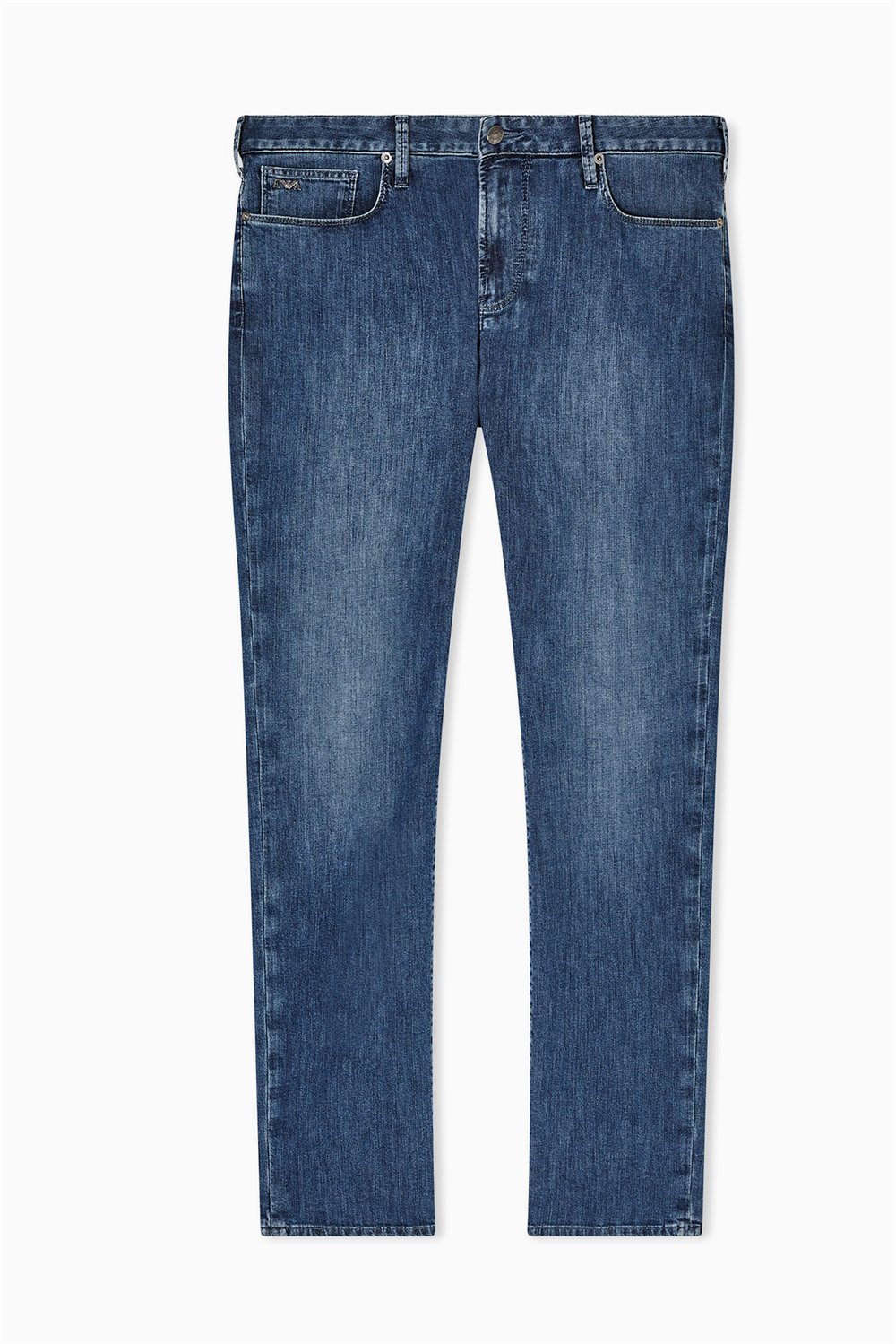 Emporio Armani Erkek 5 Cepli Pantolon Açık Mavi