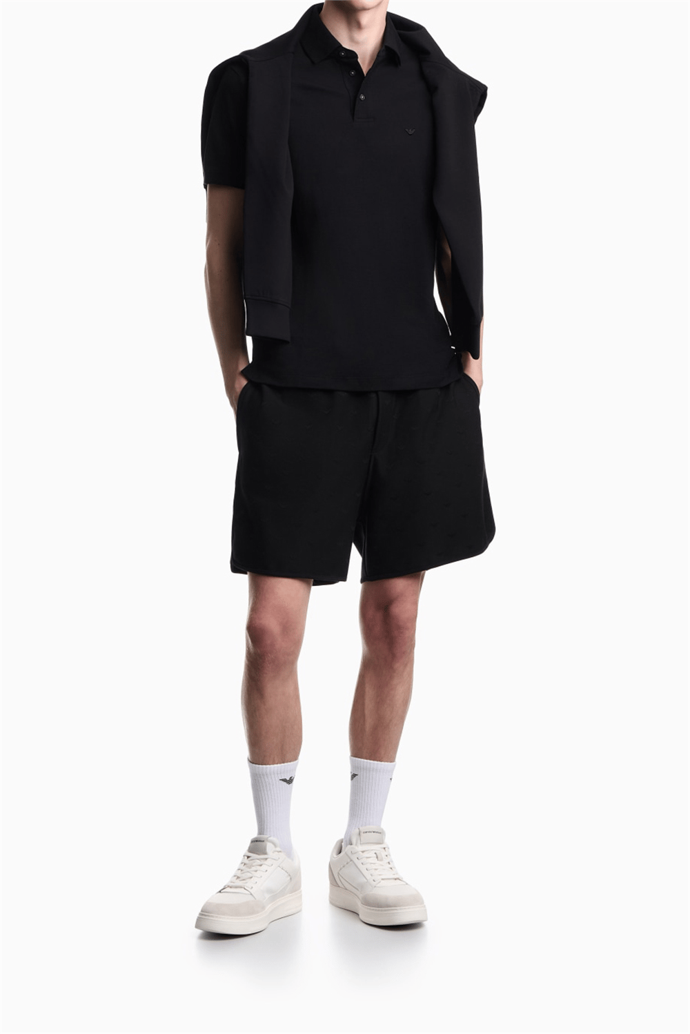 Emporio Armani Erkek Bermuda Şort Siyah