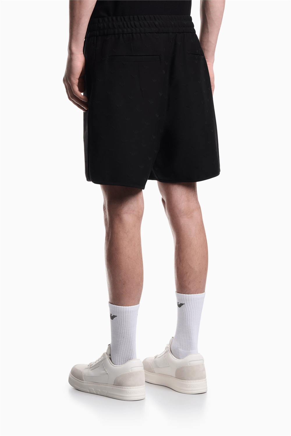 Emporio Armani Erkek Bermuda Şort Siyah