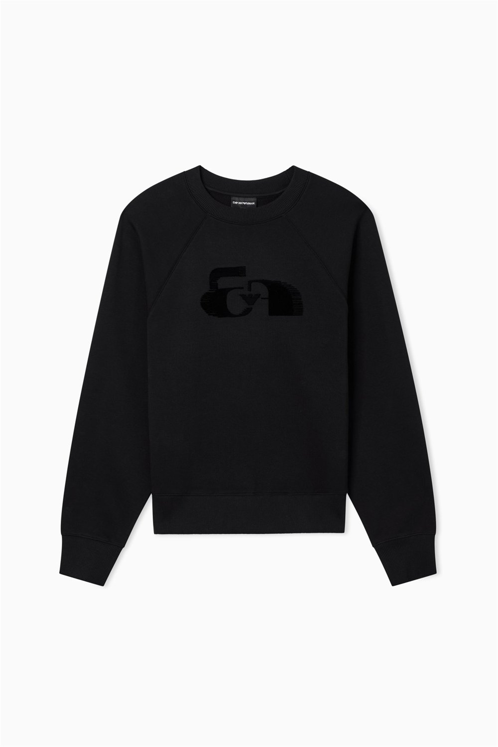 Emporio Armani Erkek Bisiklet Yaka Sweatshirt Siyah