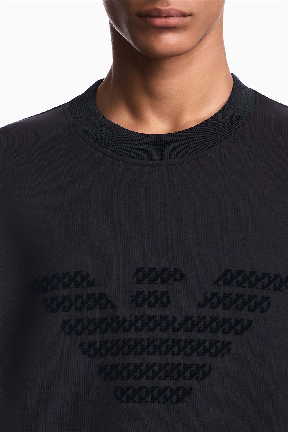 Emporio Armani Erkek Bisiklet Yaka Sweatshirt