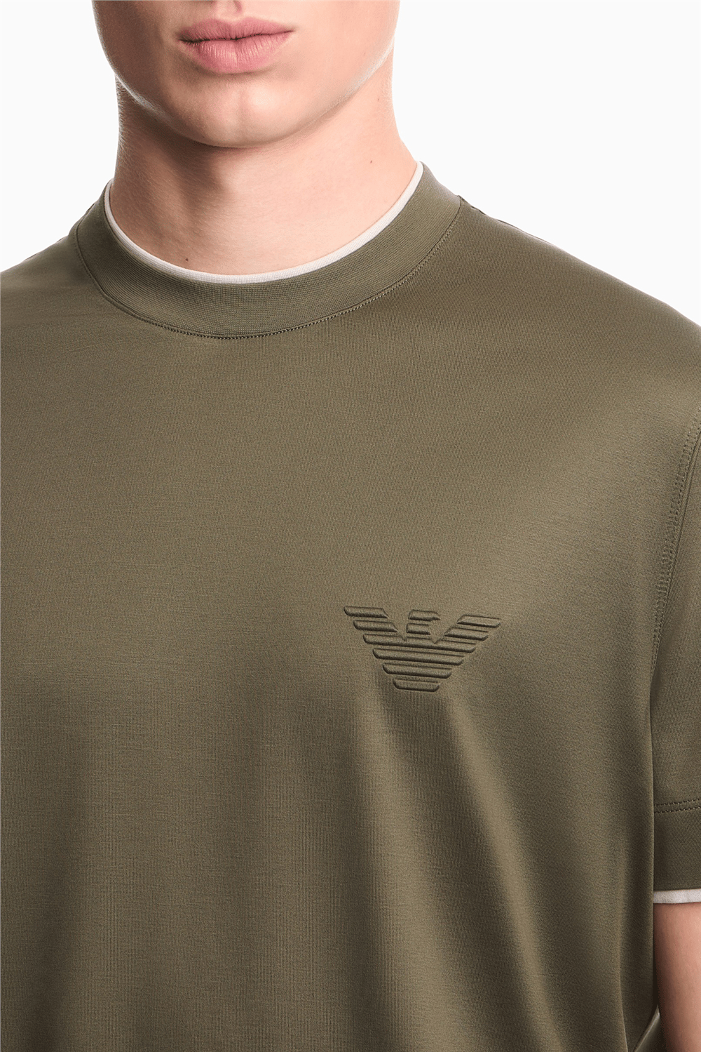 Emporio Armani Erkek Bisiklet Yaka T-Shirt