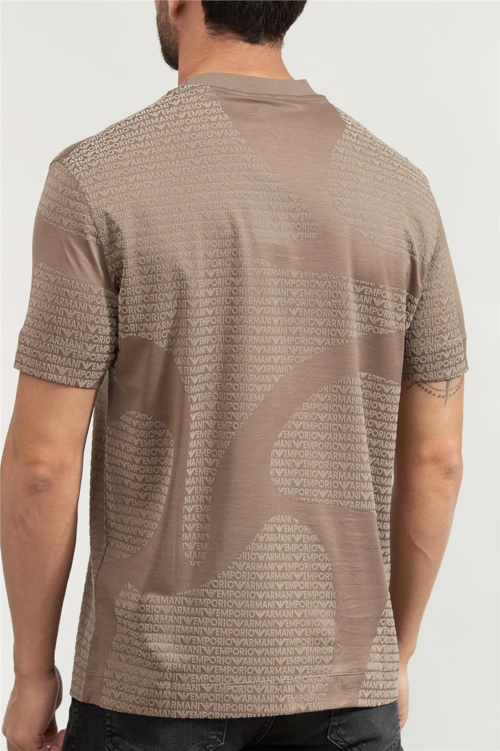 Emporio Armani Erkek Bisiklet Yaka T-Shirt Çok Renkli