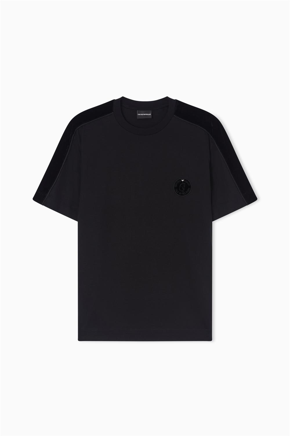 Emporio Armani Erkek Bisiklet Yaka T-Shirt Siyah