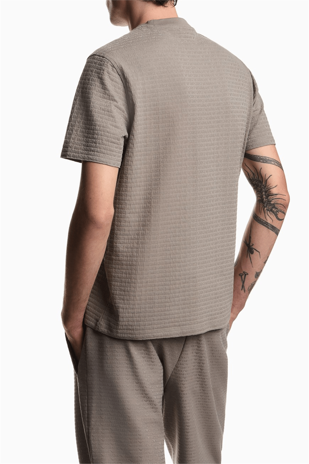 Emporio Armani Erkek Bisiklet Yaka T-Shirt Çok Renkli