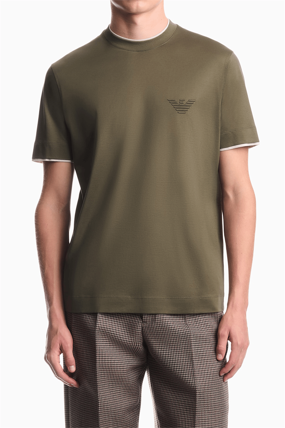 Emporio Armani Erkek Bisiklet Yaka T-Shirt