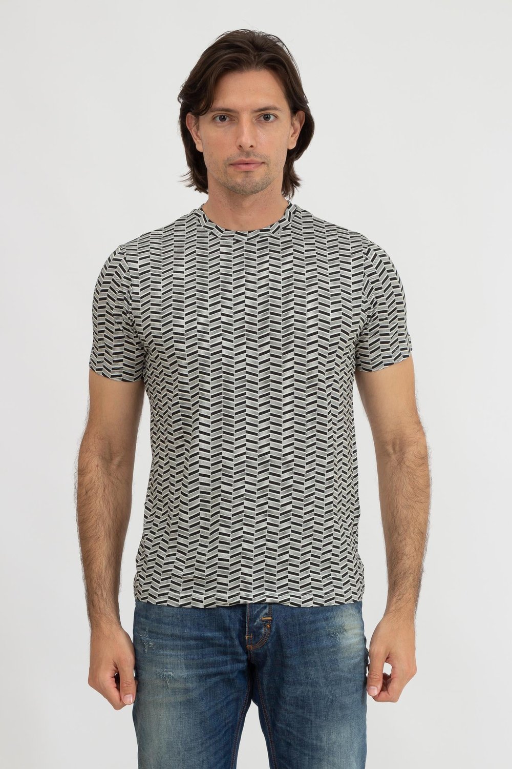 Emporio Armani Erkek Bisiklet Yaka T-Shirt Siyah