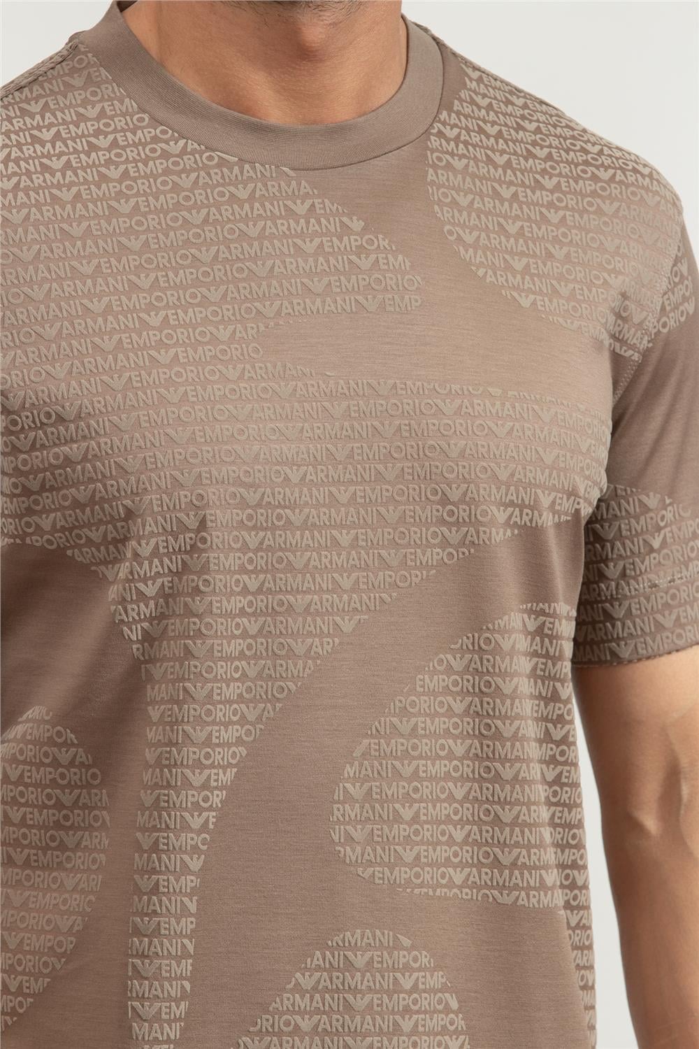 Emporio Armani Erkek Bisiklet Yaka T-Shirt Çok Renkli