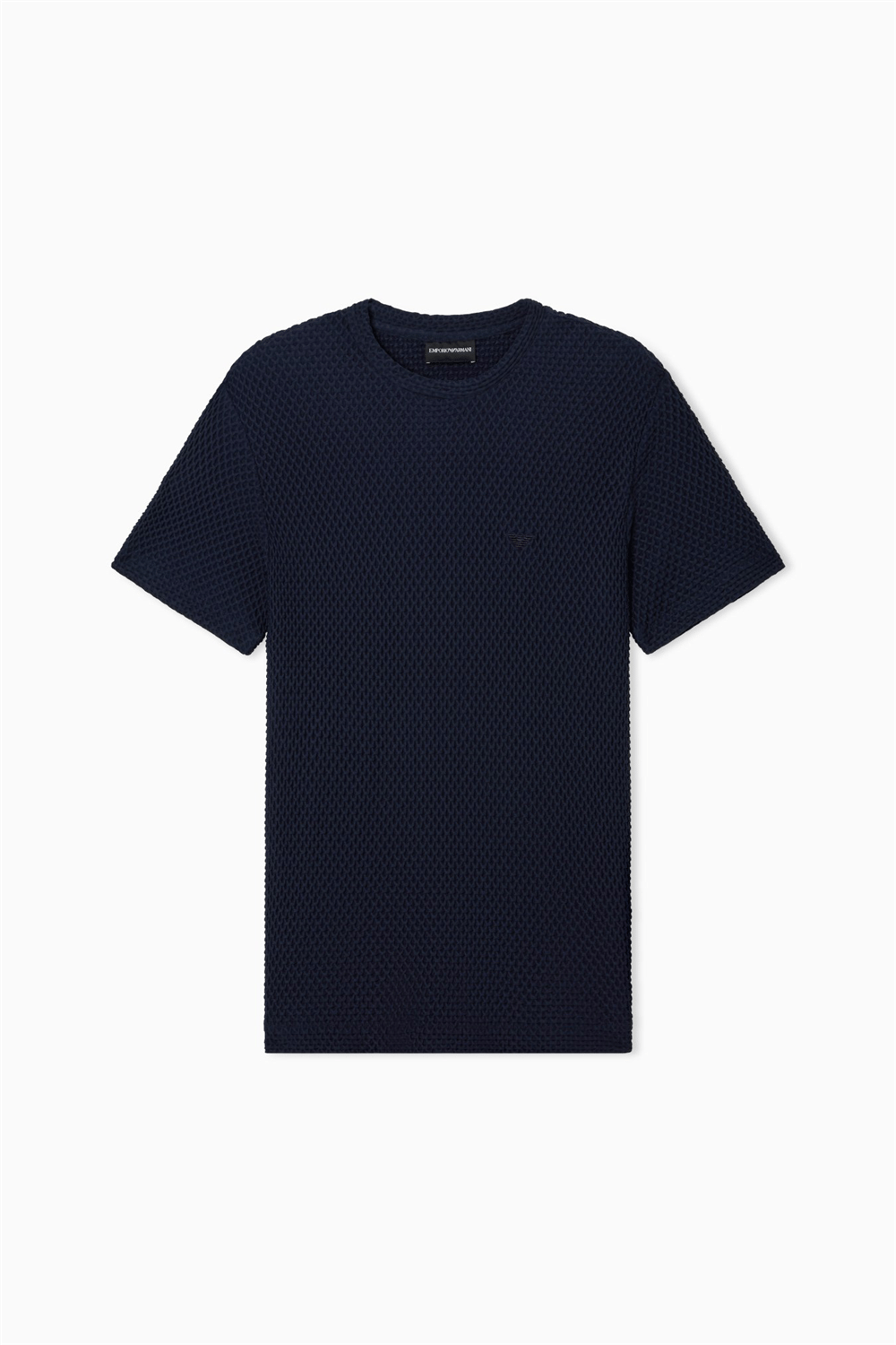 Emporio Armani Erkek Bisiklet Yaka T-Shirt Lacivert
