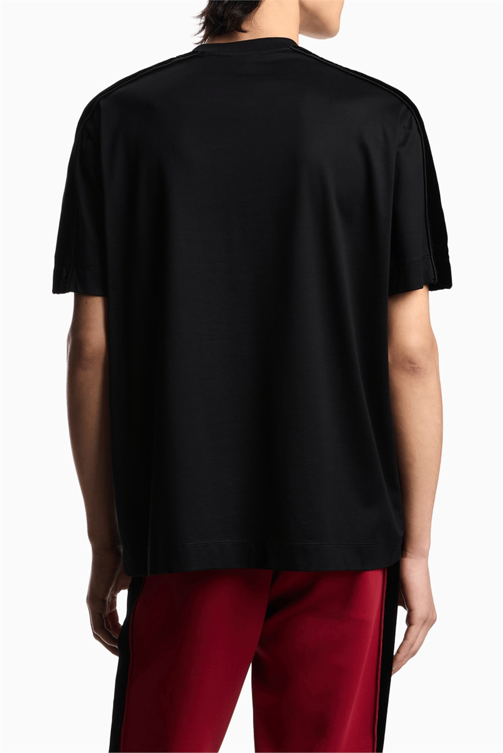 Emporio Armani Erkek Bisiklet Yaka T-Shirt Siyah