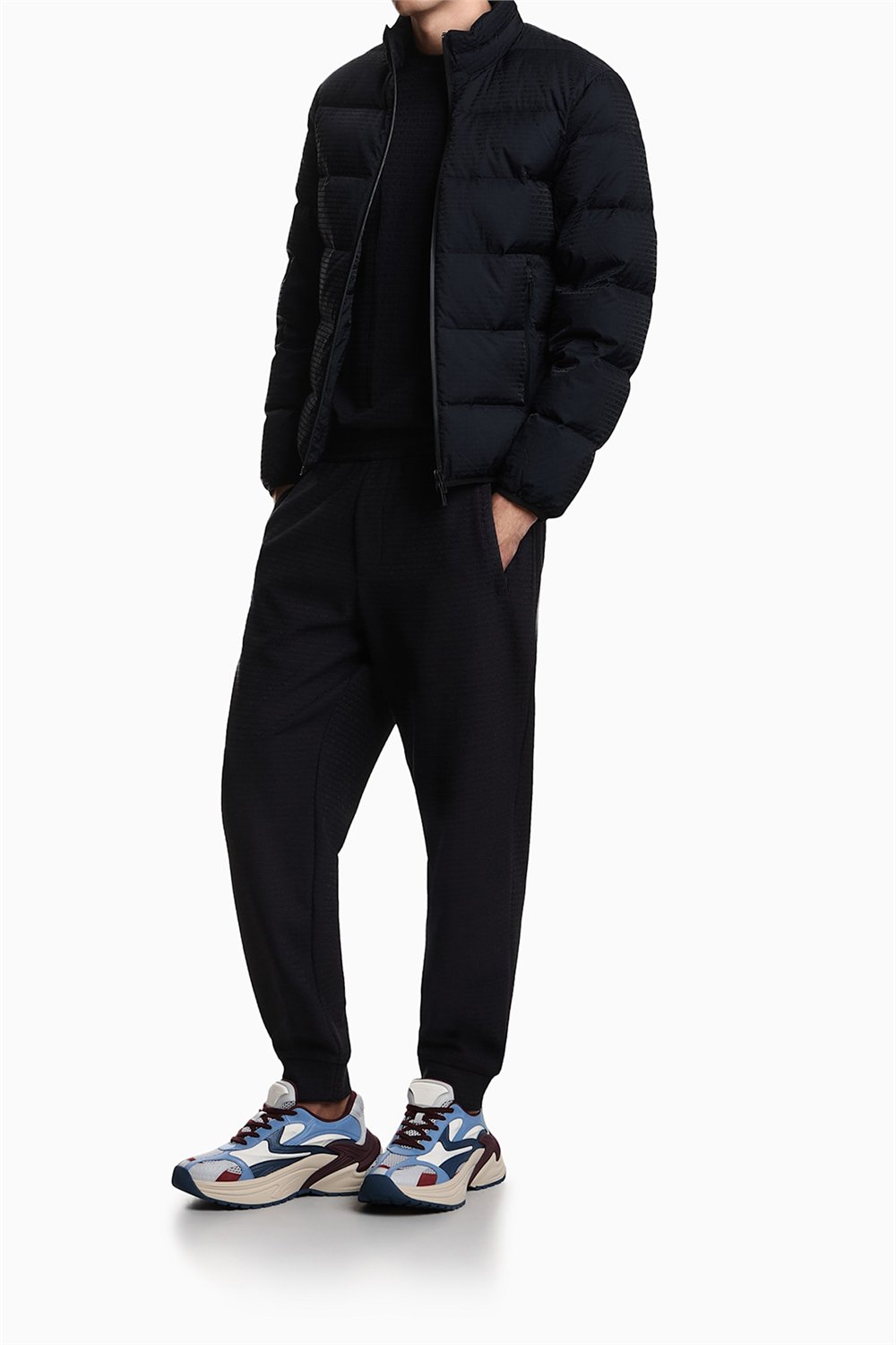 Emporio Armani Erkek Bisiklet Yaka T-Shirt Çok Renkli