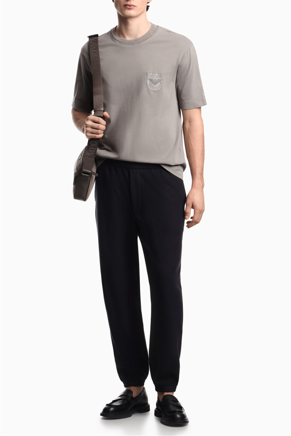 Emporio Armani Erkek Bisiklet Yaka T-Shirt Çok Renkli