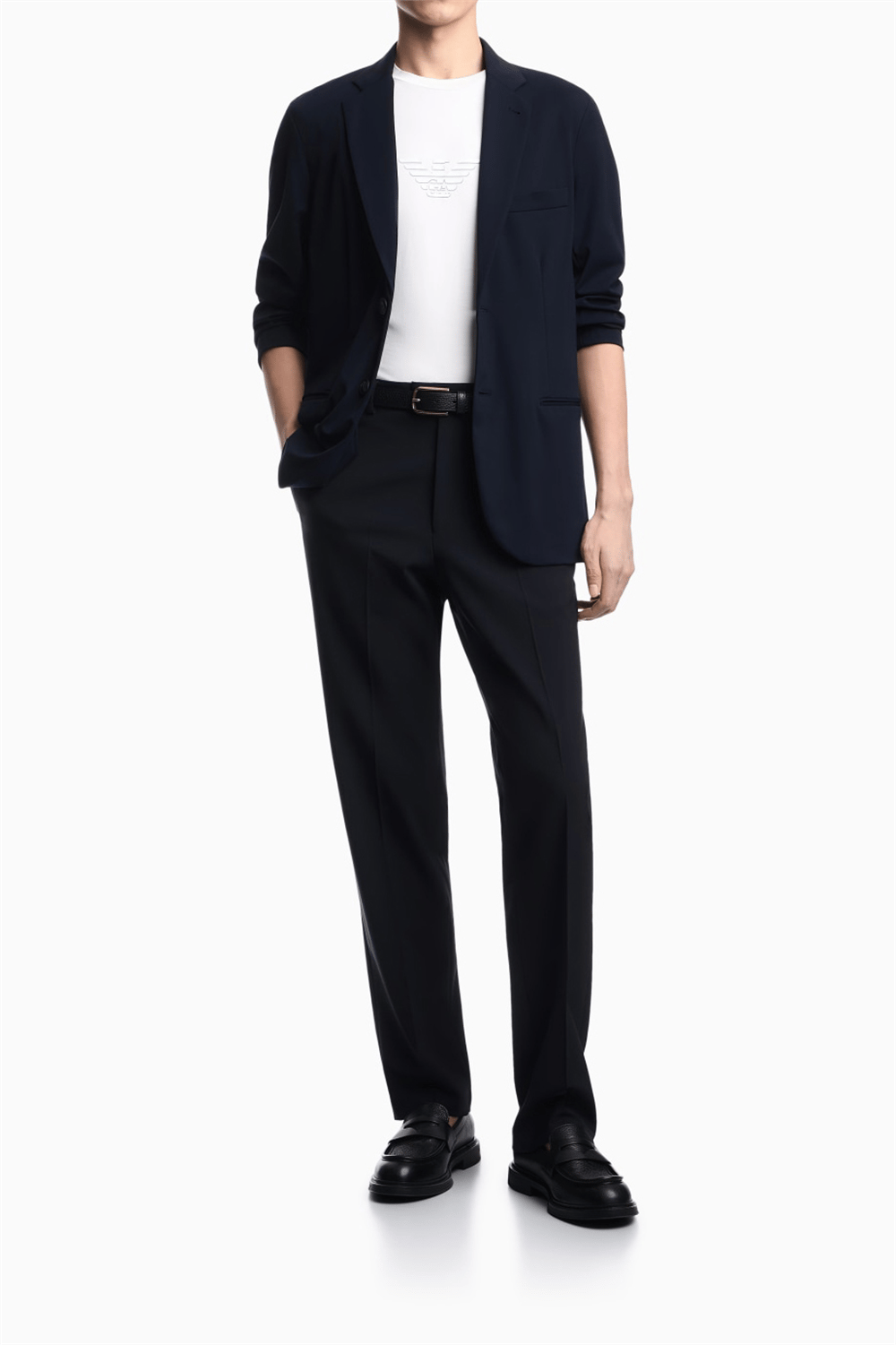 Emporio Armani Erkek Blazer Ceket Lacivert