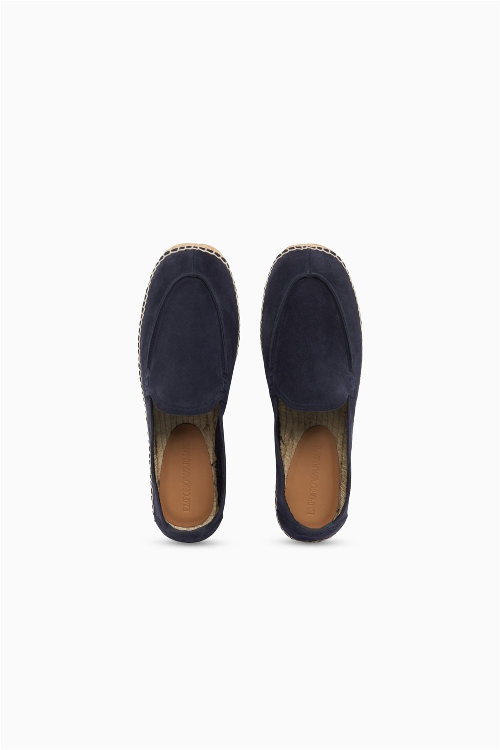 Emporio Armani Erkek Espadril Lacivert