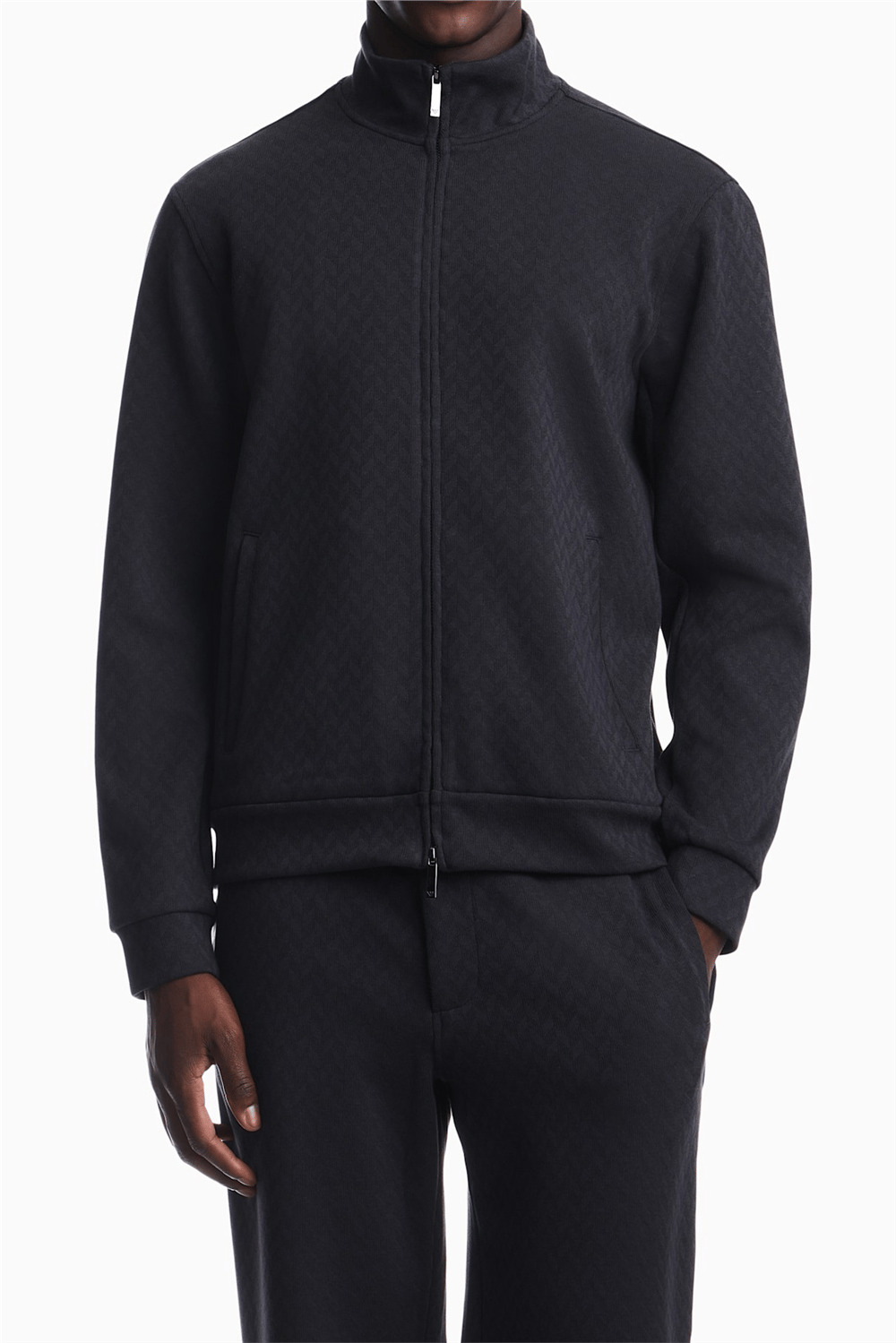 Emporio Armani Erkek Fermuarlı Sweatshirt