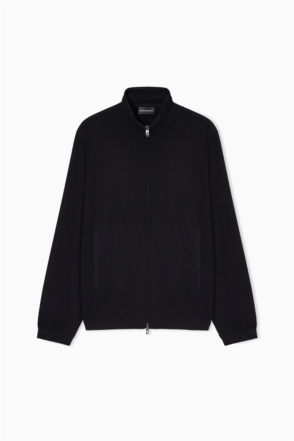 Emporio Armani Erkek Fermuarlı Sweatshirt Lacivert