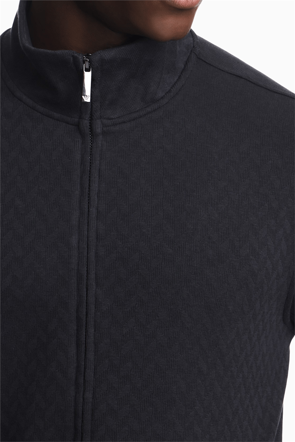 Emporio Armani Erkek Fermuarlı Sweatshirt