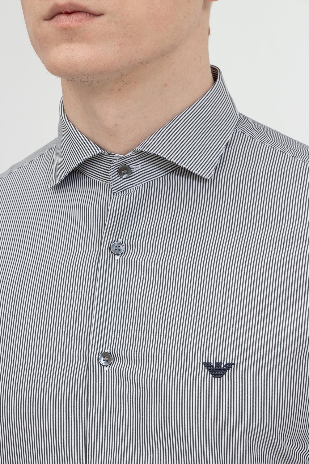 Emporio Armani Erkek Gömlek Gri