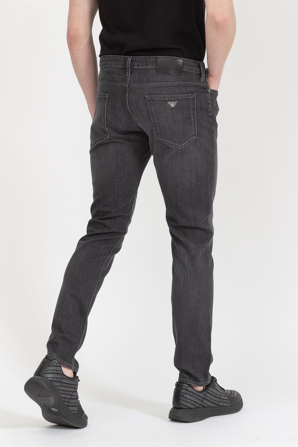 Emporio Armani Erkek Jean Pantolon Siyah